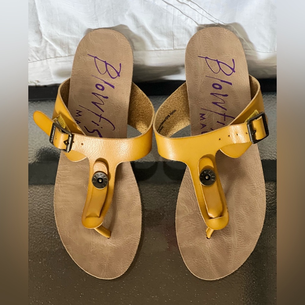 Blowfish Mustard Yellow Women's Sandals